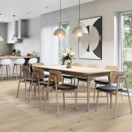 hardwood in dining room